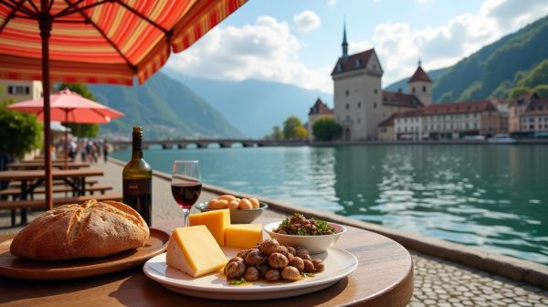Commander un repas à Annecy après une journée de travail