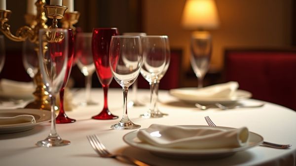 Élevez votre table avec des verres à vin design élégant