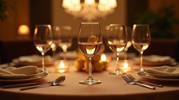 Élevez votre table avec des verres à vin design élégant